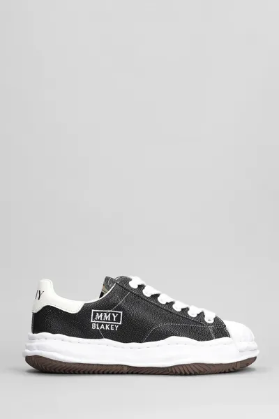 Miharayasuhiro Mihara Yasuhiro Blakey Low Leather Sneakers In Black