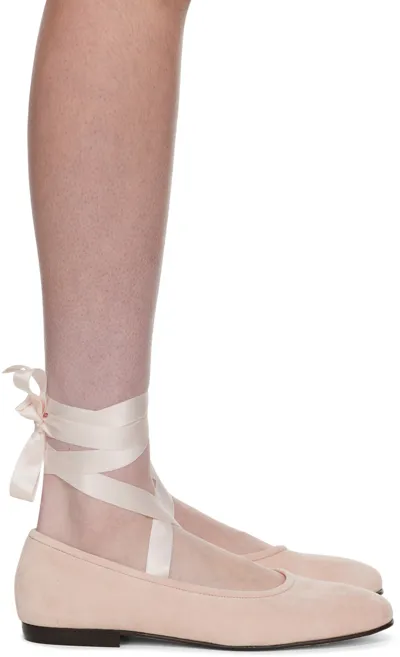 Bode Pink Musette Ballerina Flats