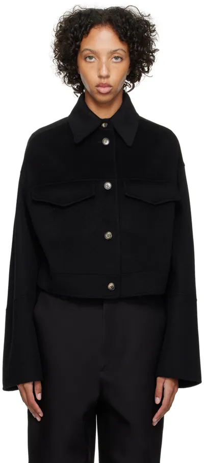 Nanushka Black Kalare Jacket