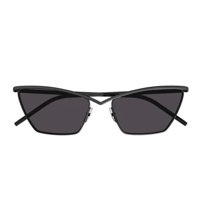 Saint Laurent Eyewear Cat In Black