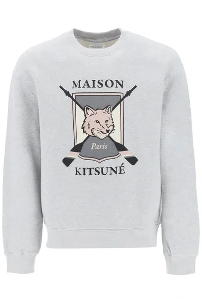 Maison Kitsuné Maison Kitsune Sweatshirts In White