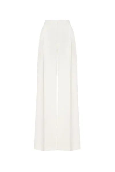 Milla High-rise White Suit Pants, Xo Xo