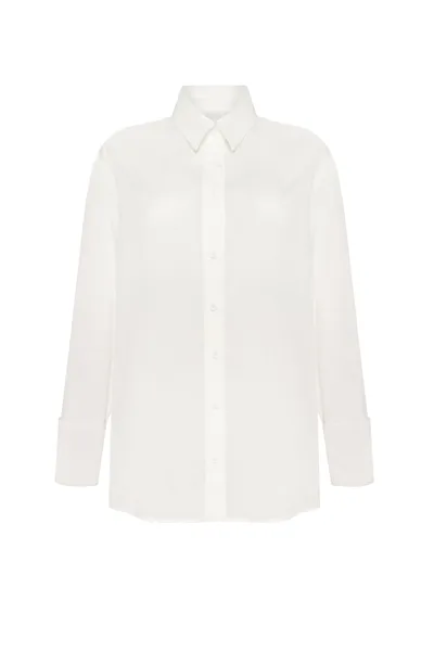 Milla Classic White Blouse, Xo Xo