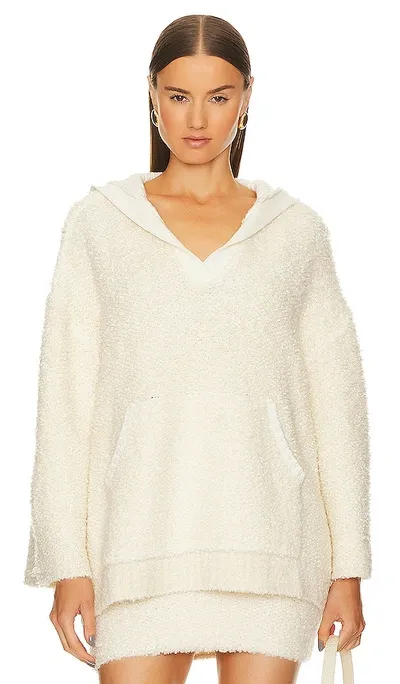 Grlfrnd Aldis Boucle Sweater In Ivory