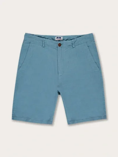 Love Brand & Co. Men's French Blue Burrow Linen Short