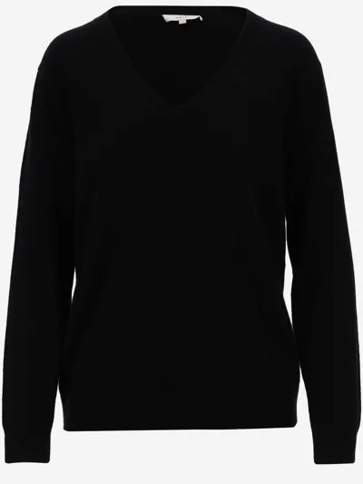 Vince Cashmere Pullover In Schwarz