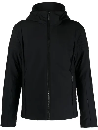 Fusalp Black Power Iii Hooded Ski Jacket In Schwarz