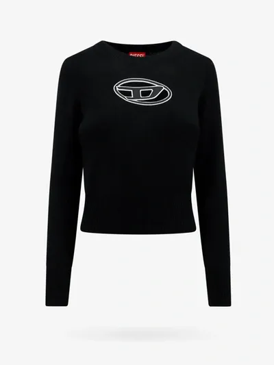 Diesel M-areesa Sweater In Black