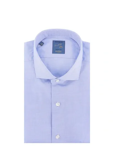 Barba Worked Cotton Shirt