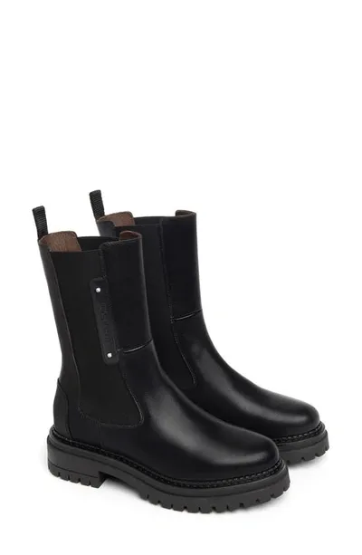 Nerogiardini Lug Sole Chelsea Boot In Black