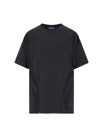 Mugler T-shirts And Polos In Black