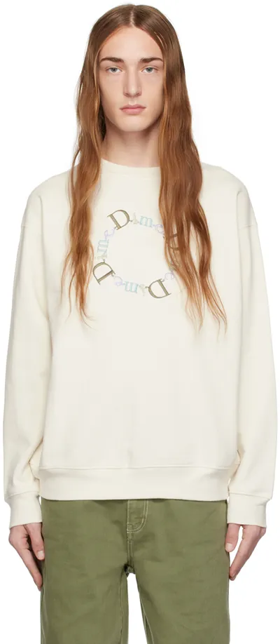 Dime Off-white Bff Sweatshirt In Bone