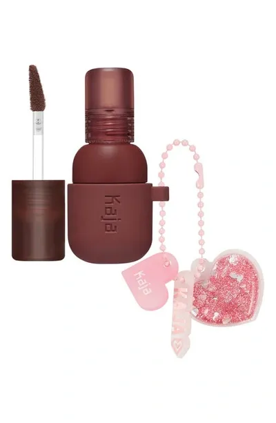 Kaja Jelly Charm Glazed Lip Stain & Blush With Keychain Mocha Glazed 0.17 oz / 5 G