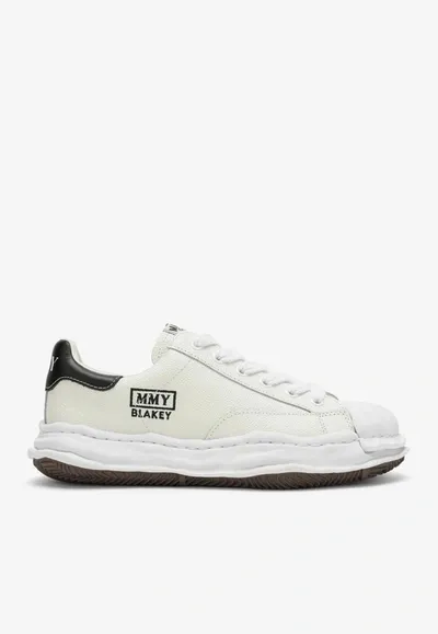 Miharayasuhiro White Leather Blakey Low-top Sneakers