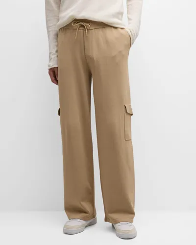 Ser.o.ya Men's Owen Knit Cargo Pants In Beige