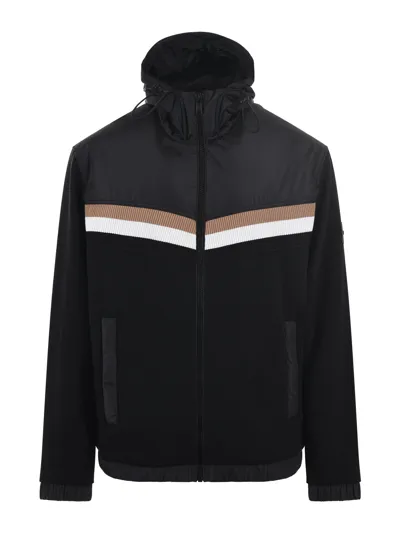 Hugo Boss Yes London Sweatshirt In Nero