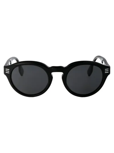 Burberry Eyewear Round In Black