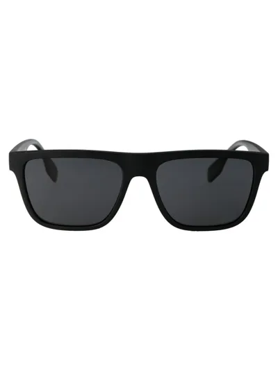 Burberry Eyewear Square Frame Sunglasses In Black