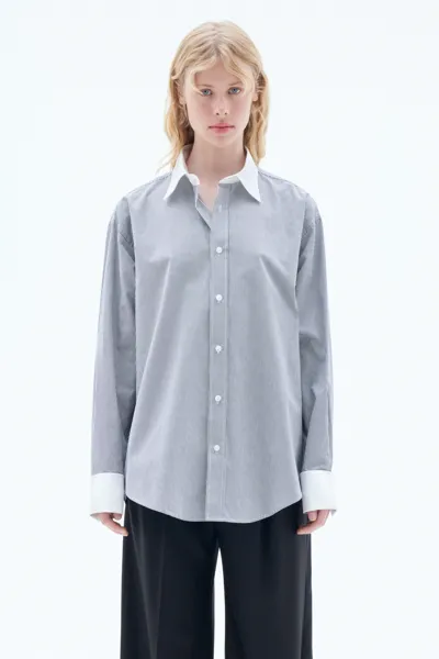 Filippa K Striped Tuxedo Shirt