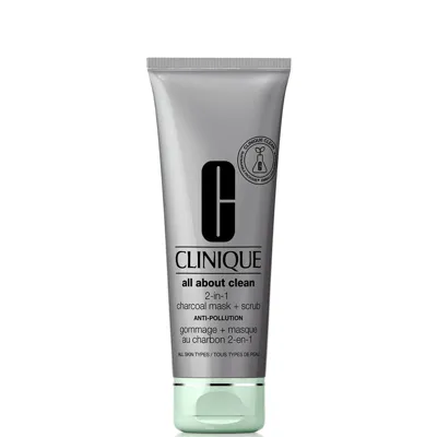 Clinique All About Clean 2-in-1 Charcoal Mask And Scrub 100ml