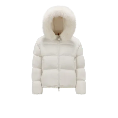 Moncler Collection Doudoune Courte Mino In White