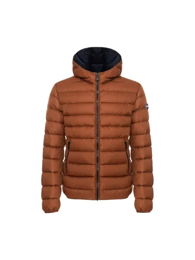 Pre-owned Colmar Daunenjacke  Men Mit Kapuze, Farbe Autumn/marineblau Modell: 1249 9