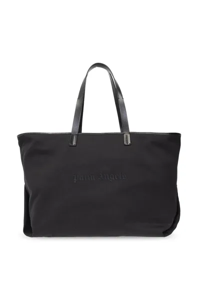 Palm Angels Logo Embroidered Tote Bag