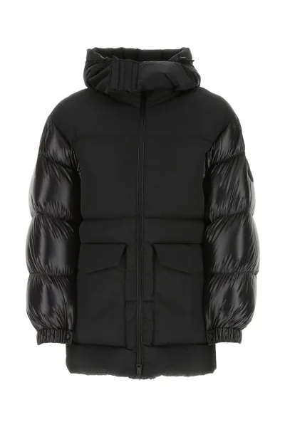 Moncler Genius Black 2 Moncler 1952 Down Jacket In Nero