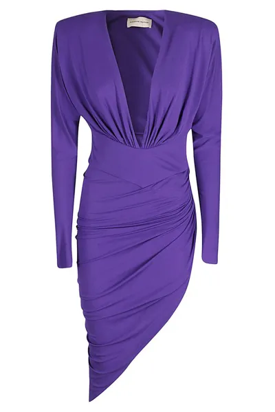 Alexandre Vauthier Dress In Purple