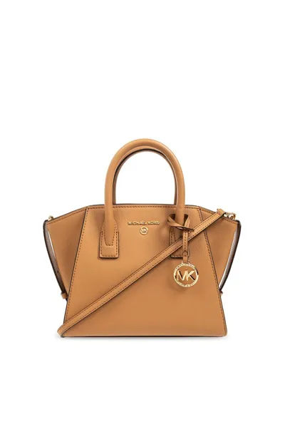 Michael Michael Kors Avril Small Tote Bag In Brown