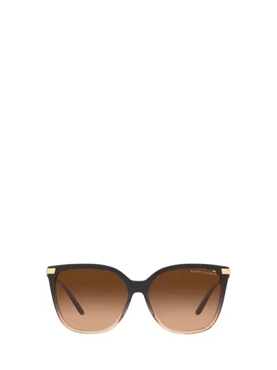 Ralph Lauren Eyewear Square Frame Sunglasses In Black