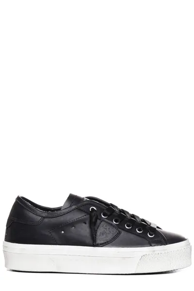 Philippe Model Paris Paris Haute Low-top Sneakers In Black