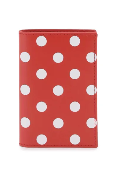 Comme Des Garçons Comme Des Garcons Wallet Polka Dot Bifold Wallet