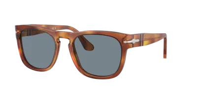 Persol Unisex Sunglasses Po3333s Elio In Light Blue