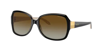 Ralph Woman Sunglasses Ra5138 In Polar Gradient Brown