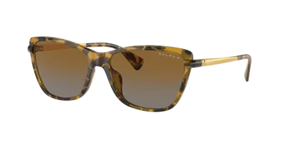 Ralph Woman Sunglasses Ra5308u In Polar Gradient Brown