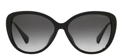 Ralph By Ralph Lauren Eyewear Butterfly Frame Sunglasses In Black