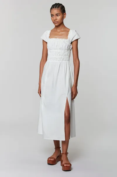 Altuzarra Lily Dress In Optic White