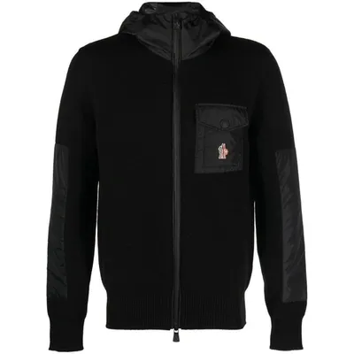 Moncler Grenoble Sweaters Black