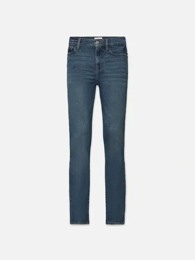 Frame Denim Le High Jericho Straight Jean In Blue