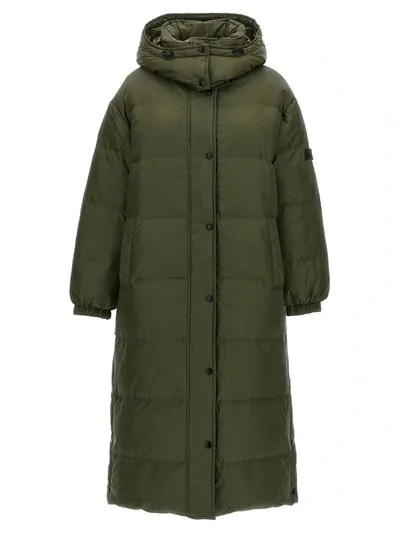 Yves Salomon Doudoune Casual Jackets, Parka Green