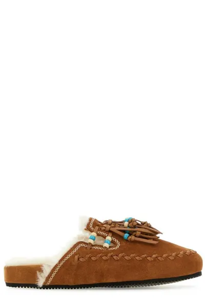 Alanui Salvation Mountain Mule In Brown