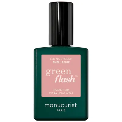 Manucurist Green Flash Shell Beige 15ml In White