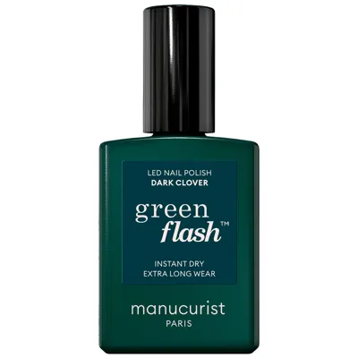 Manucurist Green Flash Dark Clover 15ml In White