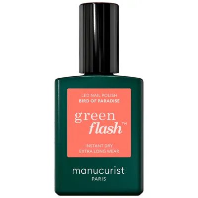 Manucurist Green Flash Bird Of Paradise 15ml In White