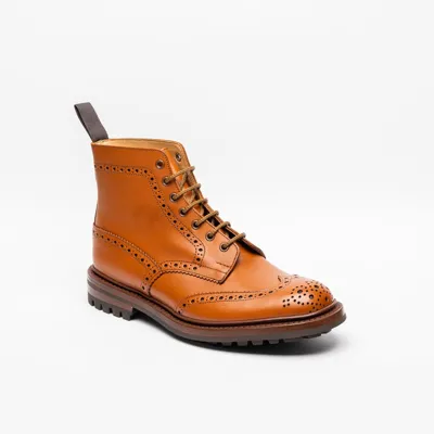 Tricker's Brown Tan Calf Derby Boot