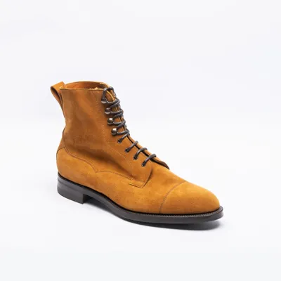 Edward Green Galway Tobacco Suede Dainite Sole