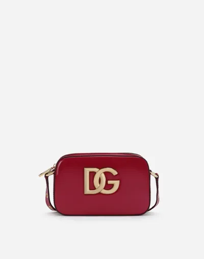 Dolce & Gabbana Polished Calfskin 3.5 Crossbody Bag