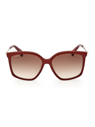 Max Mara Butterfly Frame Sunglasses In Multi