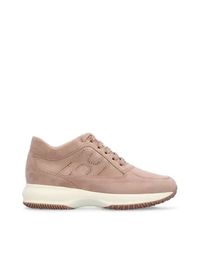 Hogan Sneakers In Beige